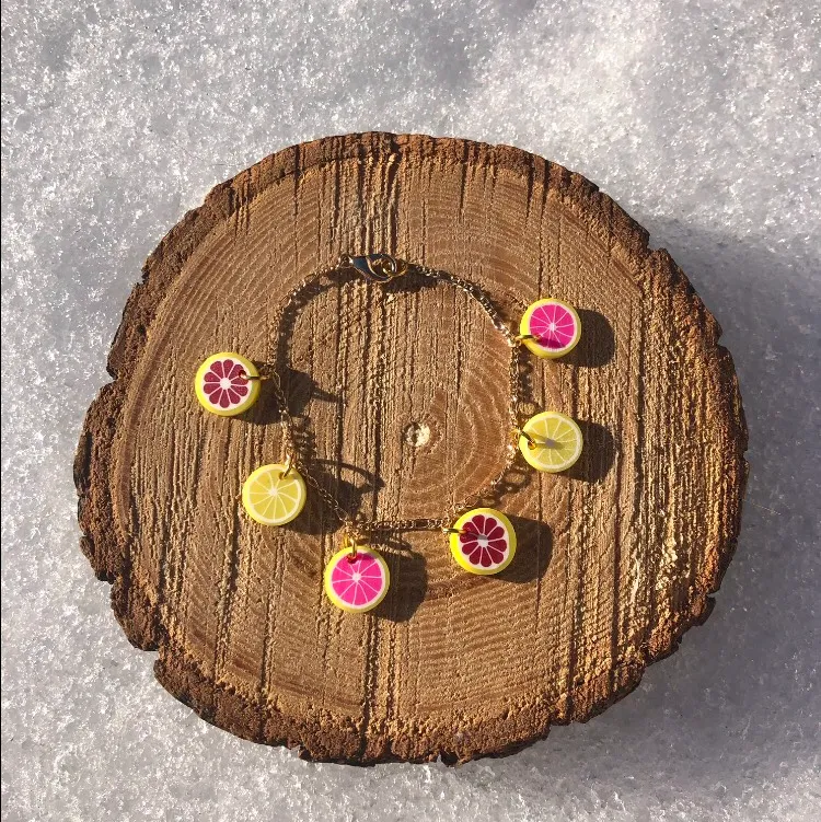 Citrus Fruit Charm Bracelet photo 1