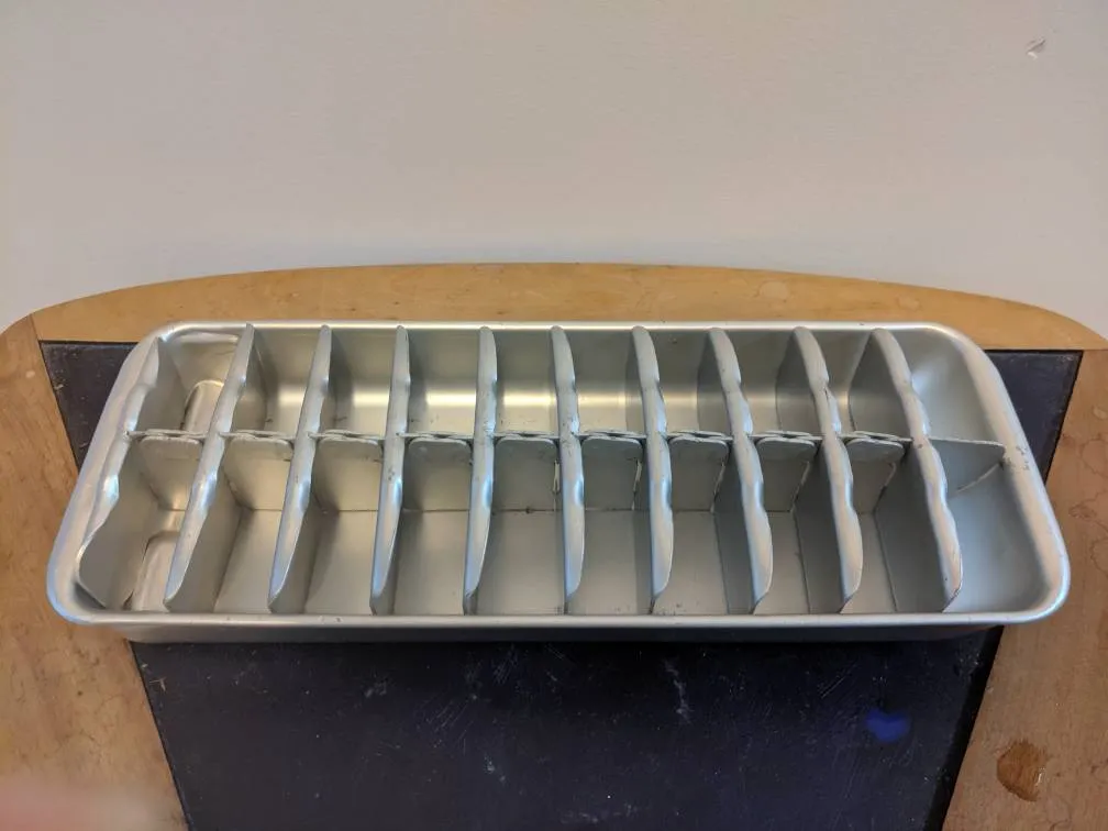 Vintage Metal Ice Tray photo 1