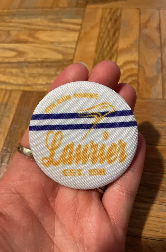 Laurier Golden Hawk Pin photo 1