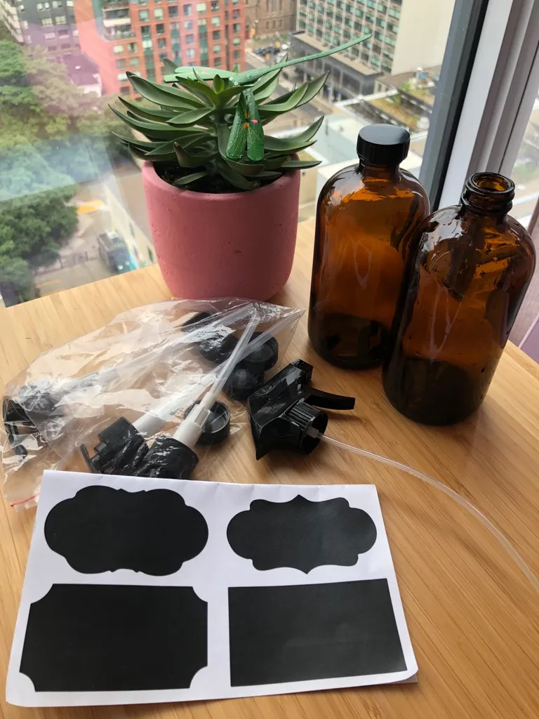 Amber Glass Bottles photo 1