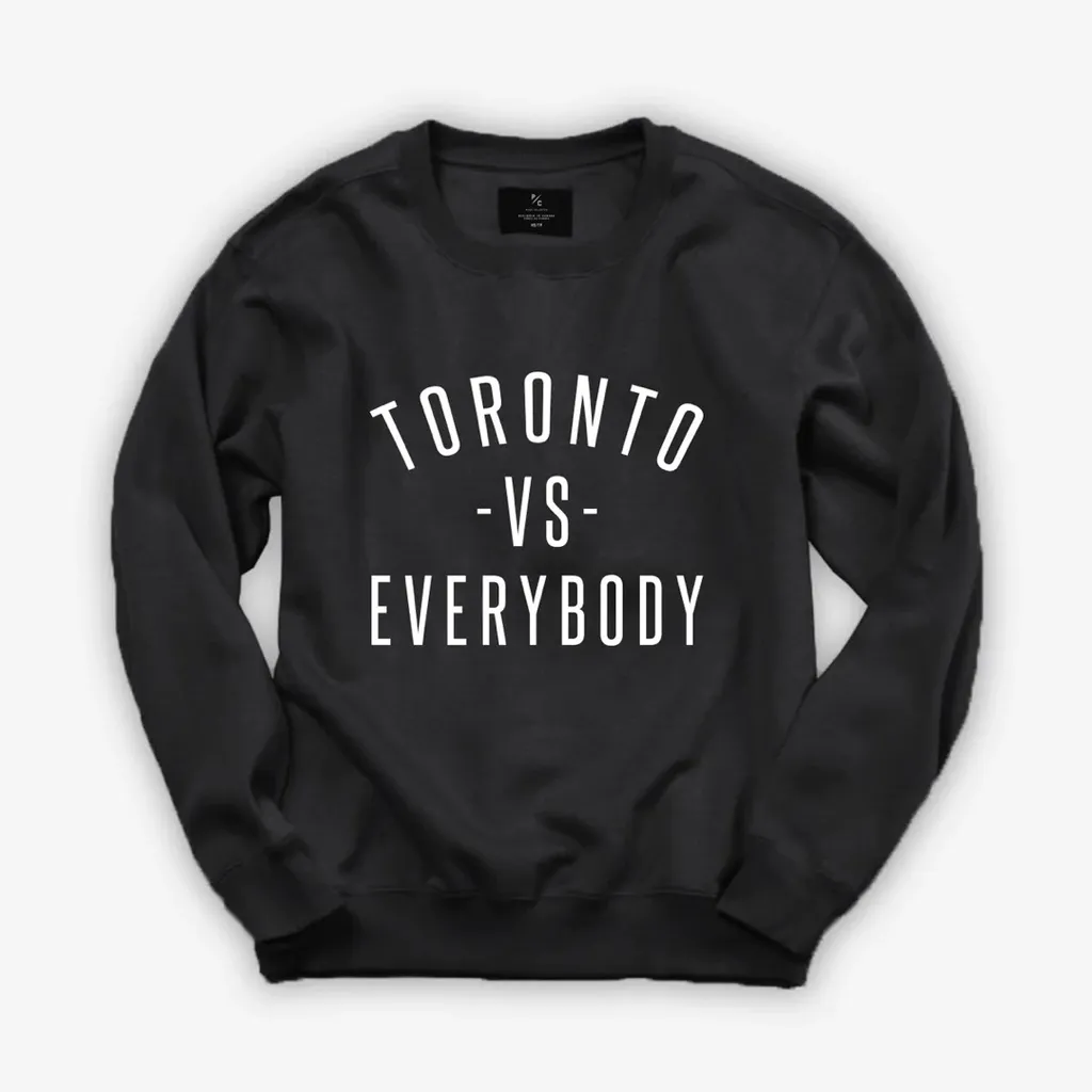 Peace Collective Crewneck Toronto Vs Everybody photo 1