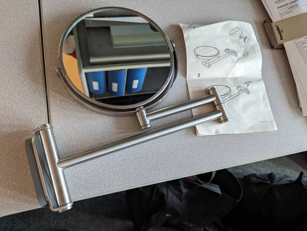 Ikea Swinging Mirror photo 1