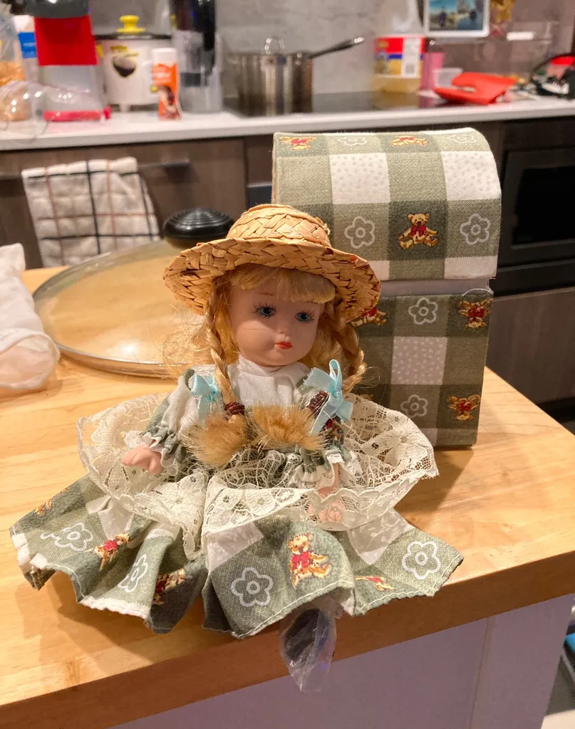 Free With Trade - Brand New Porcelain Doll photo 1