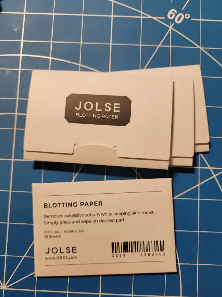 Blotting Paper (5 x 25 Sheets) photo 1