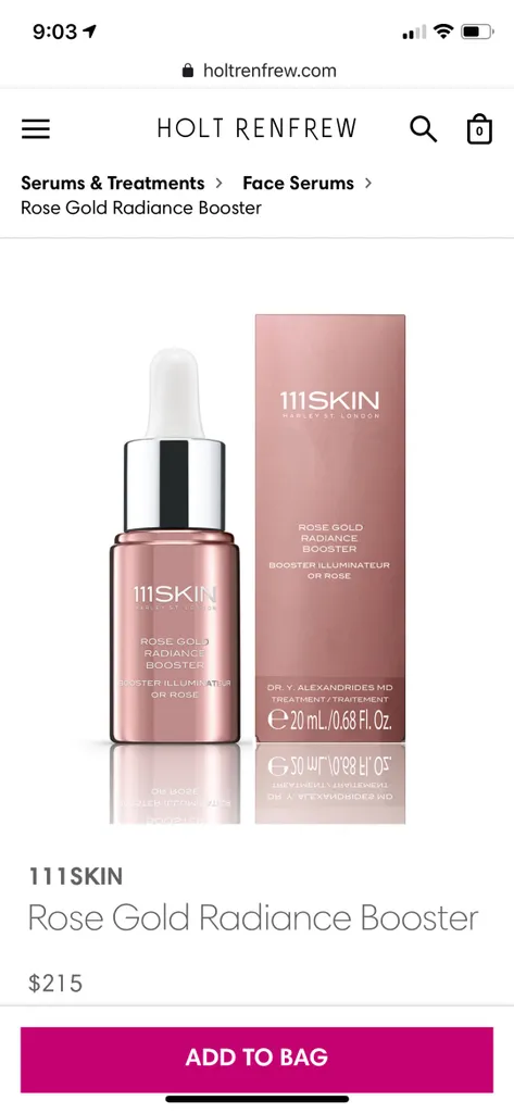 111 Skin Rose Gold Booster photo 1