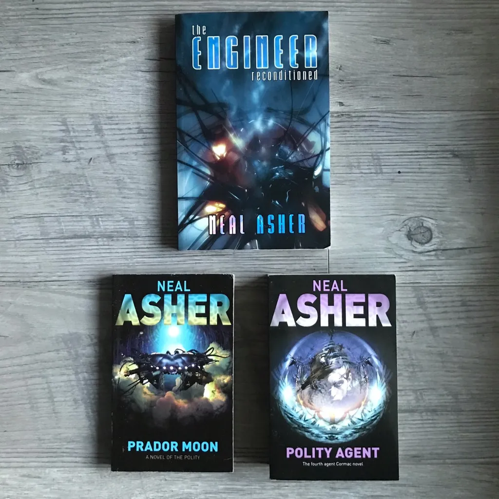 Neal Asher, softcover photo 1