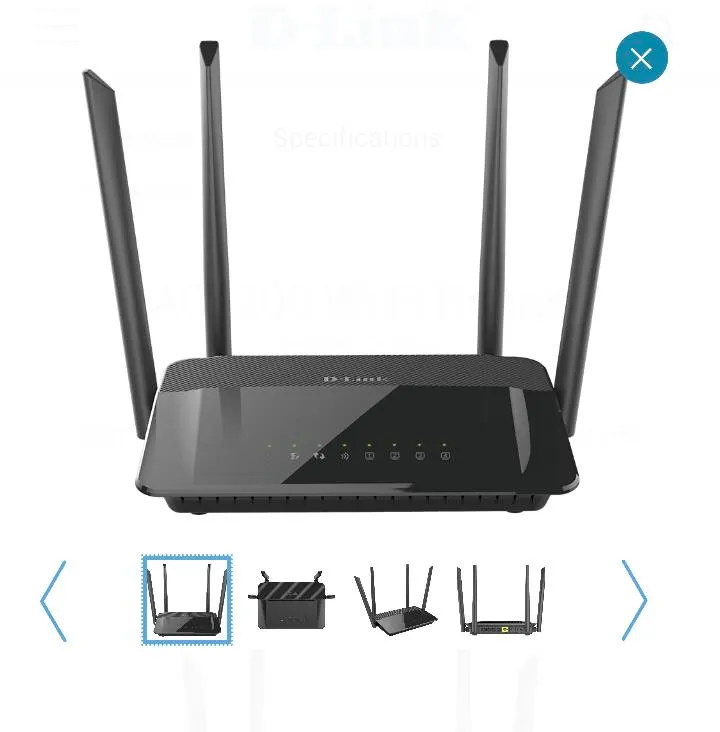D'link Wifi Router DIR-822 photo 1