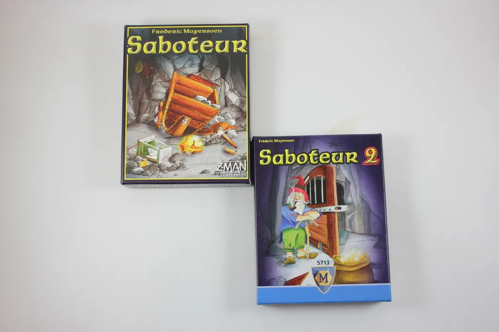 Saboteur 1 & 2 Cardgames photo 1