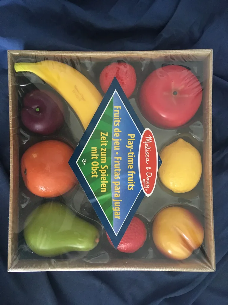 Melissa And Doug Toy Fruits New In Box photo 1