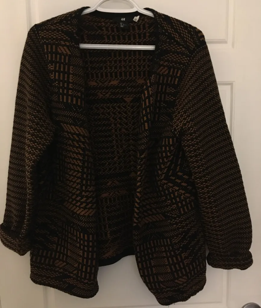 Patterned Cardigan Jacket photo 1