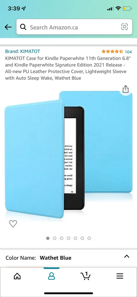 New Kindle Paperwhite Case photo 1