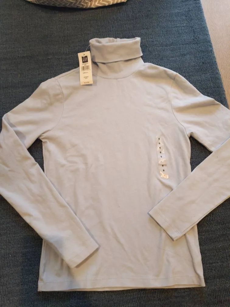 Pastel Blue Turtle Neck photo 1