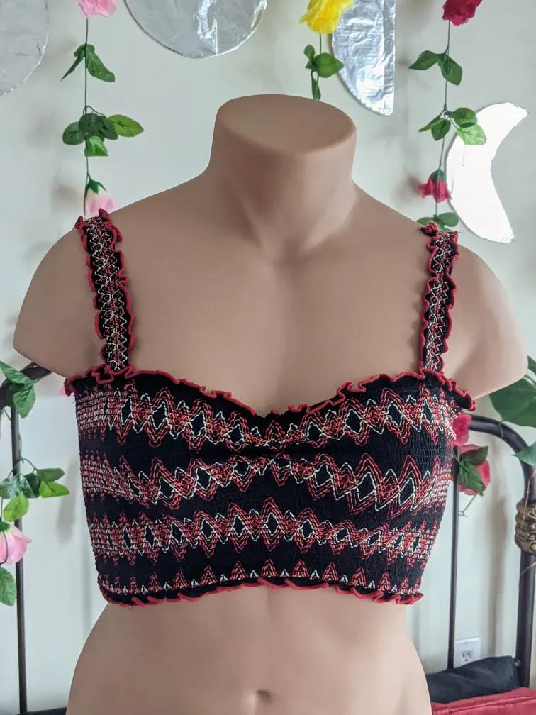 Upcycled Summer Crop Top photo 1