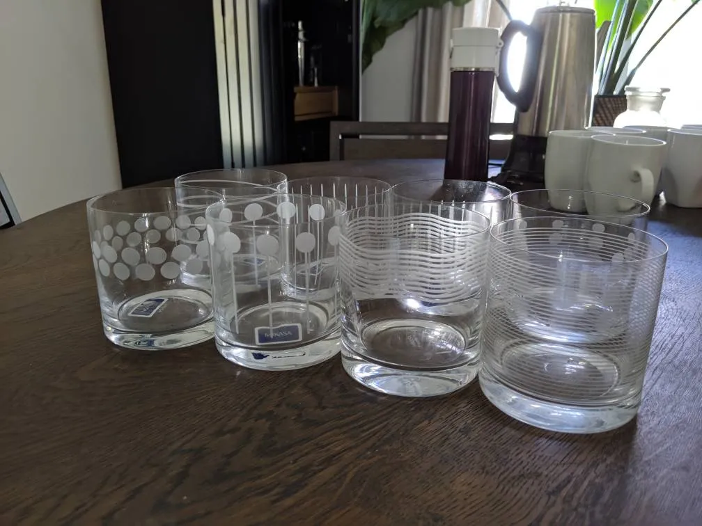 Mikasa crystal Glasses photo 1