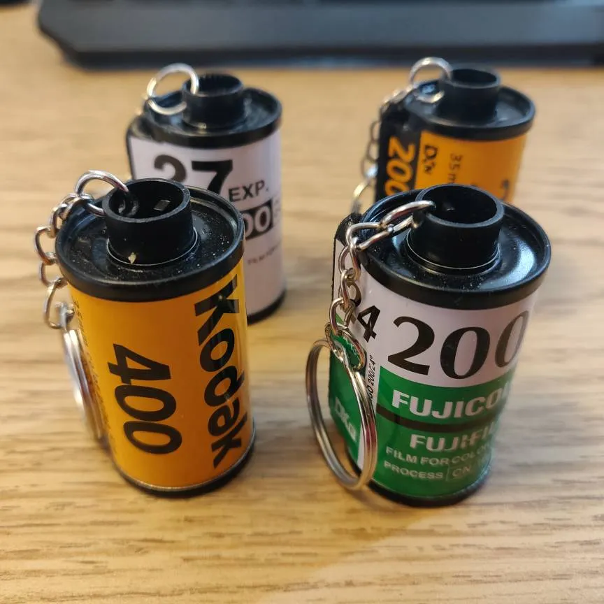 35mm Film Canister Key Chain photo 1