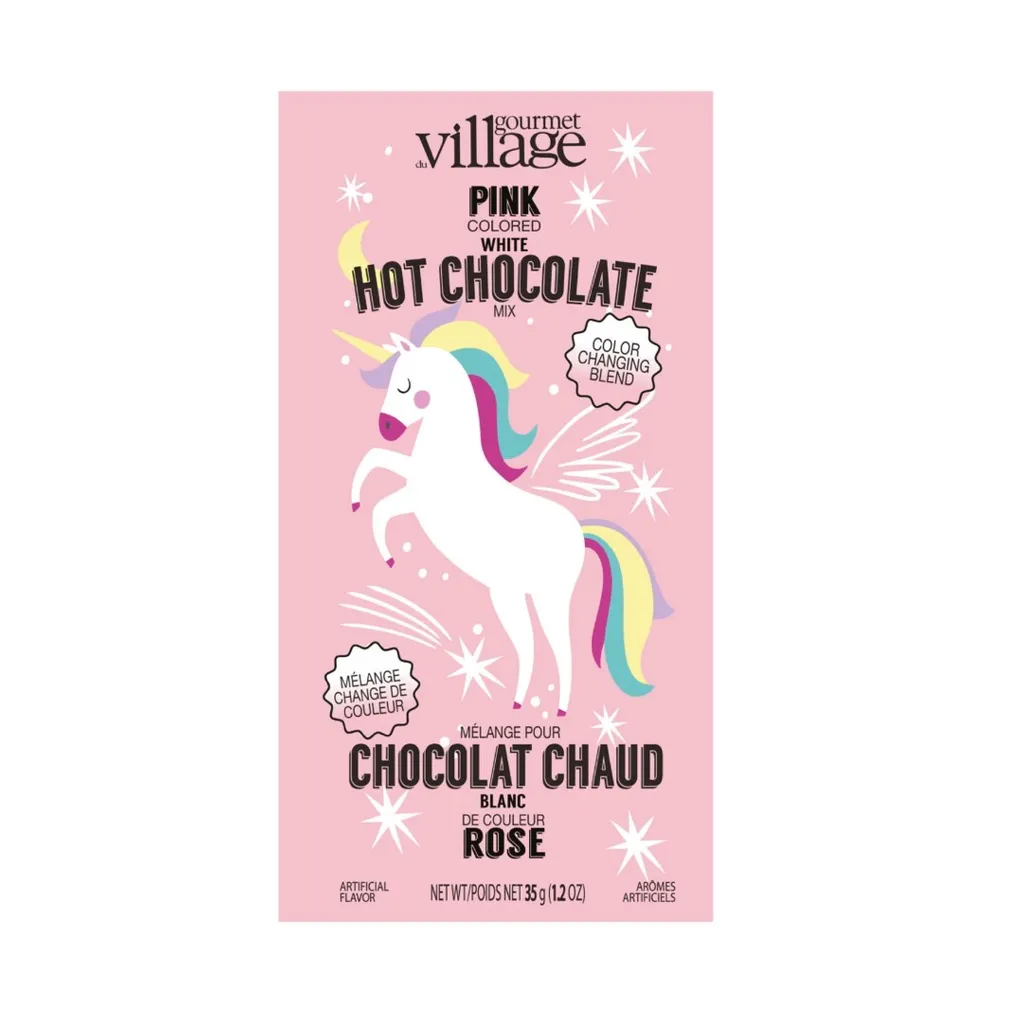 🦊Gourmet Village Unicorn Pink Hot Chocolate Mix photo 1