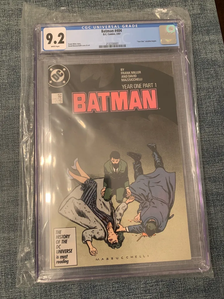 Batman 404 CGC 9.2 NM Frank Miller!!! photo 1
