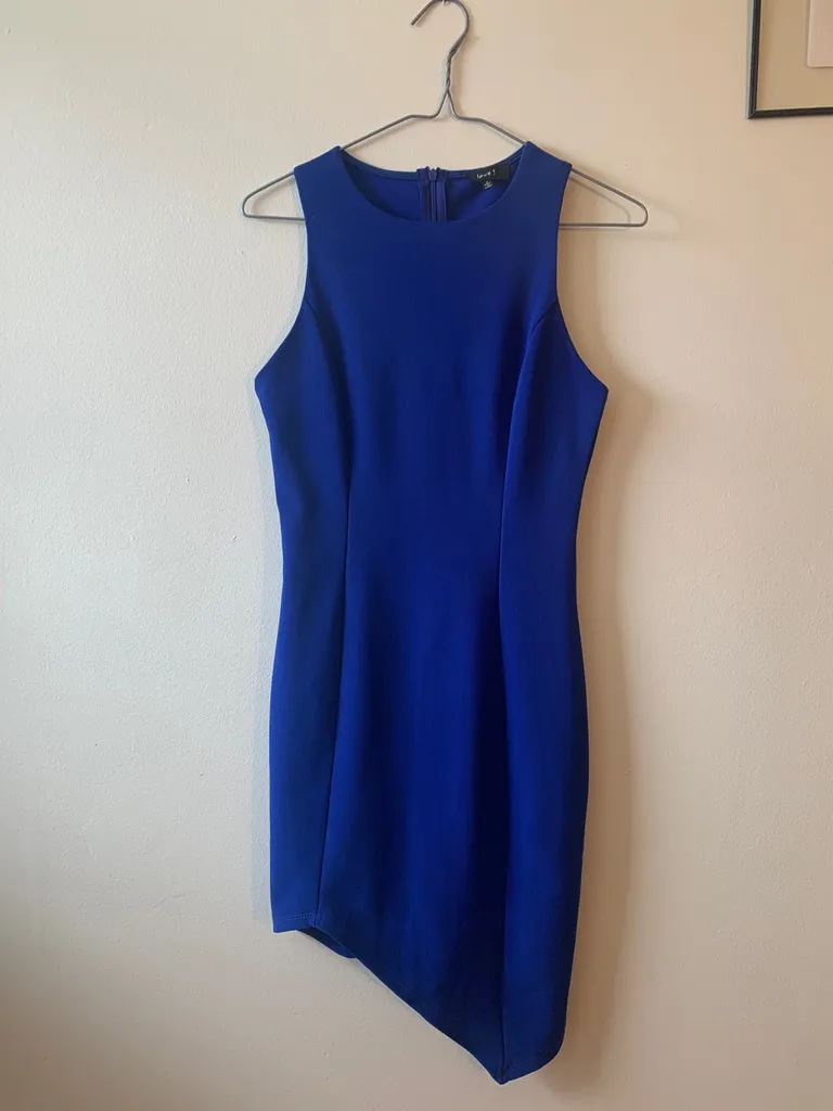 Royal Blue Sheath Dress Small - Graduation! photo 1