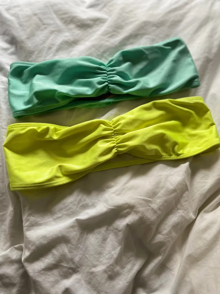 American Apparel Medium Swim Bandeaus photo 1