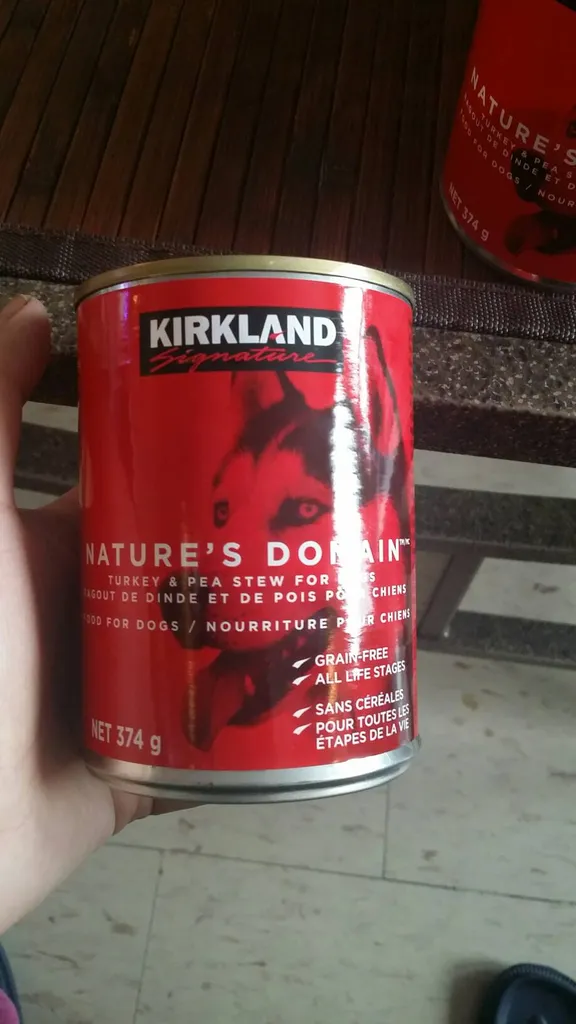 3 Cans 374 G Of Kirkland Signature Wet Dogs Food photo 1