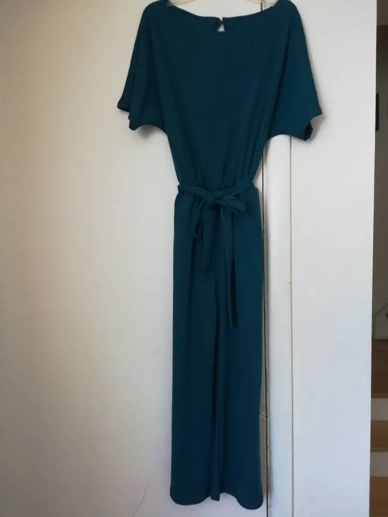 Teal Romper Jumpsuit photo 1