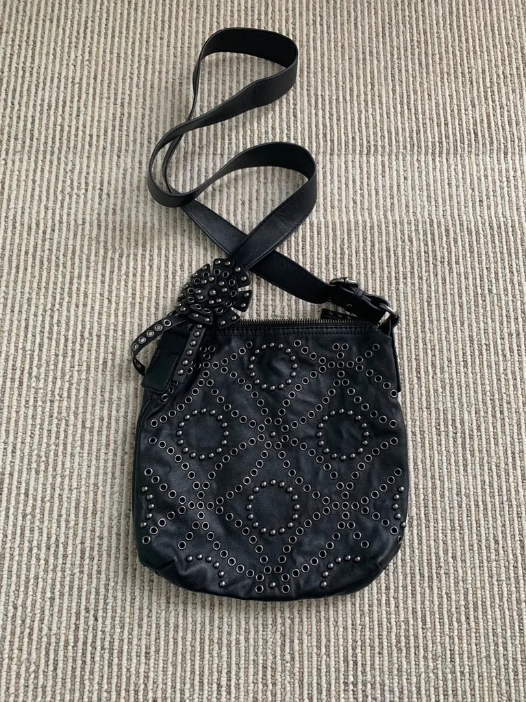 Leather Over The Shoulder Purse photo 1