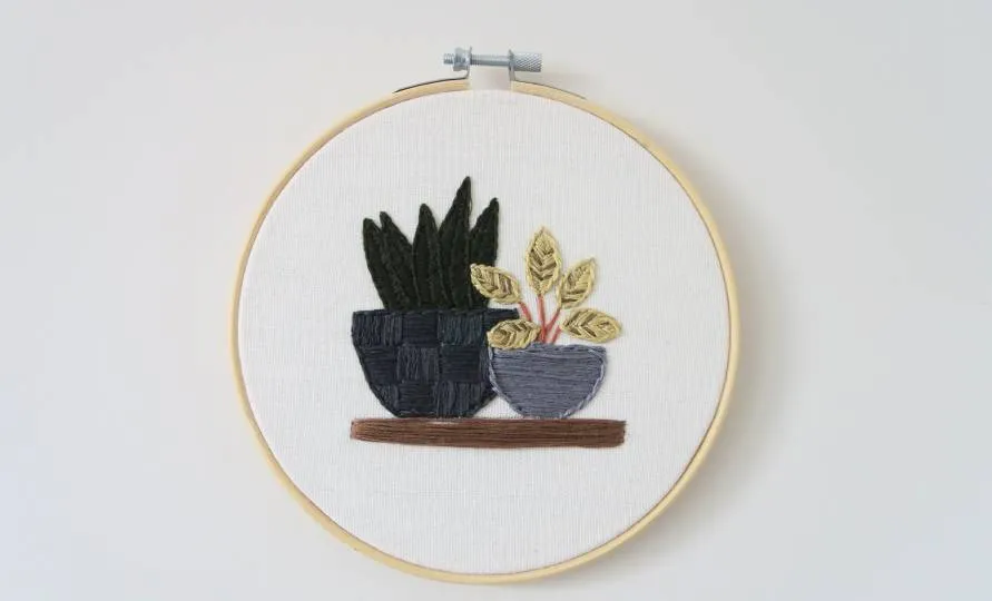 Plant Embroidery photo 1