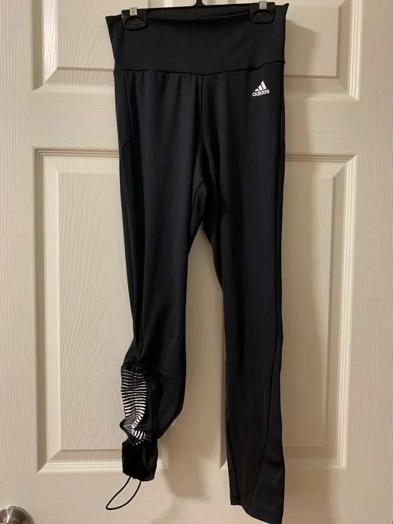 Adidas Aeroready Black Leggings, Small photo 1