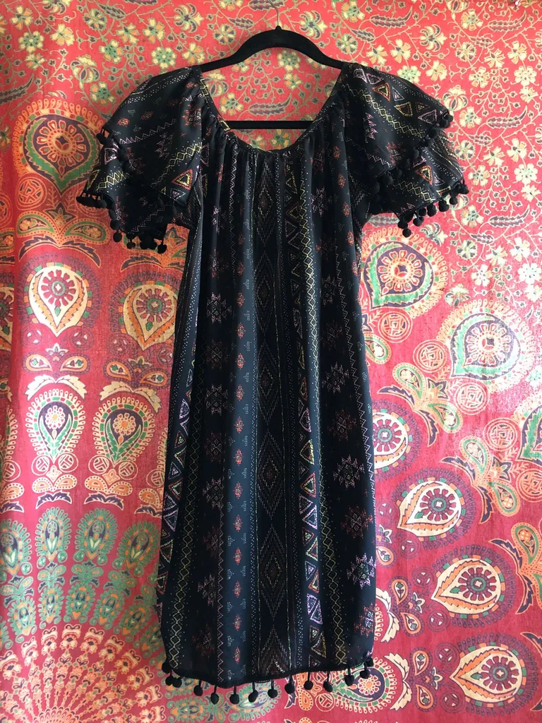 Vintage Flowy Dress photo 1