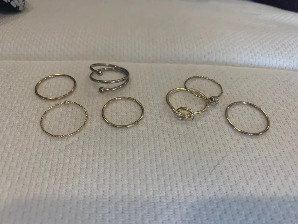 Gold Ring Set photo 1