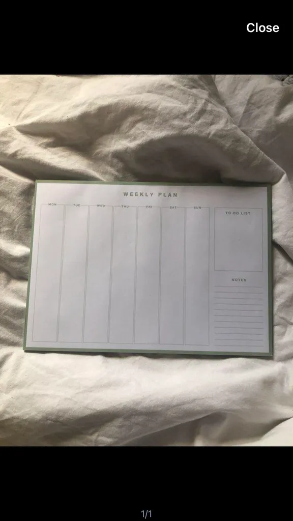 Weekly Planner photo 1