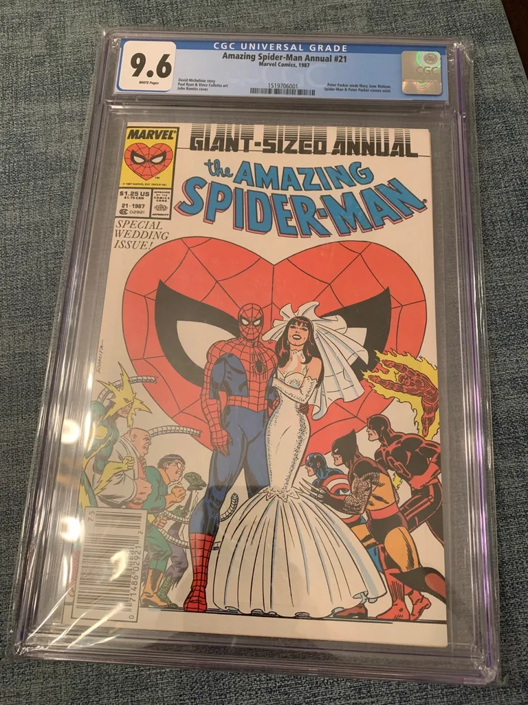 Amazing Spider-Man Annual #21 CGC 9.6 NM+ photo 1