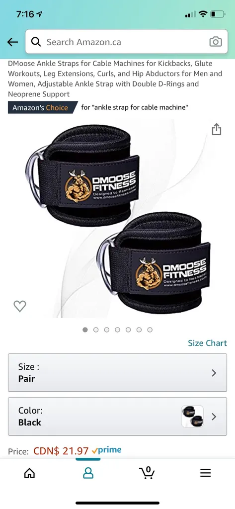 Ankle Straps For Cable Machines photo 1