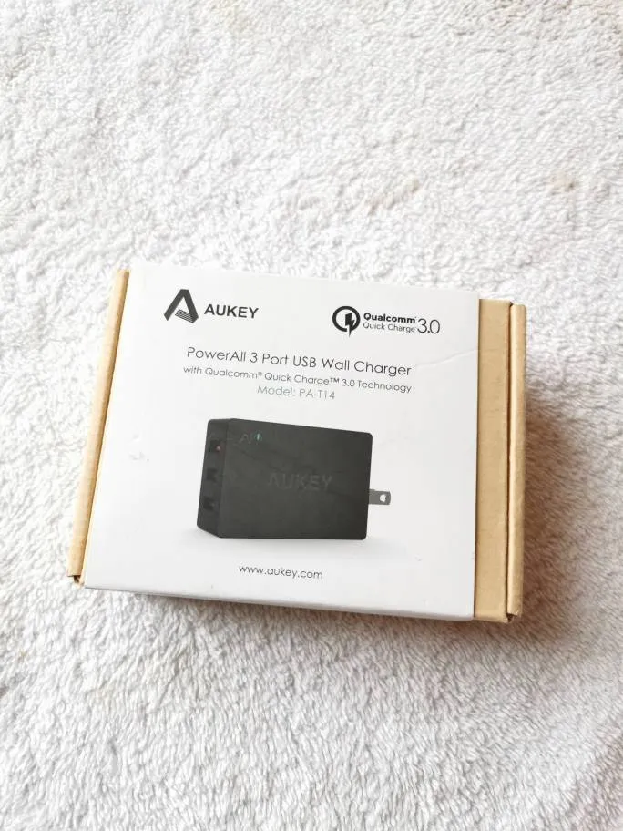 Aukey PowerAll Quick Charger With 3 Ports photo 1