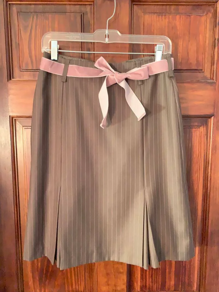 RW & Co Skirt W Pink Ribbon Tie photo 1