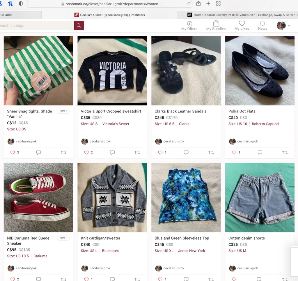 All the clothing I have available! photo 1