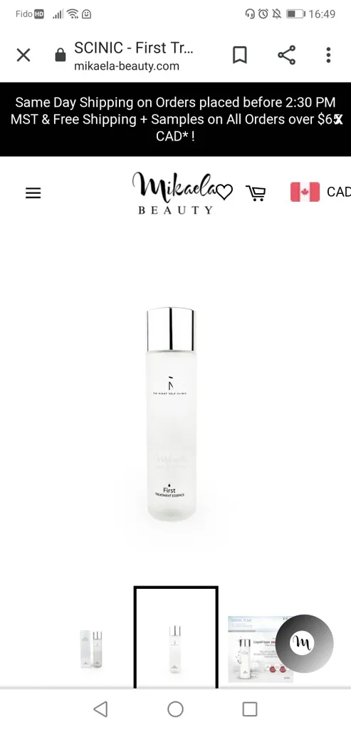 Scinic First Treatment Essence photo 1