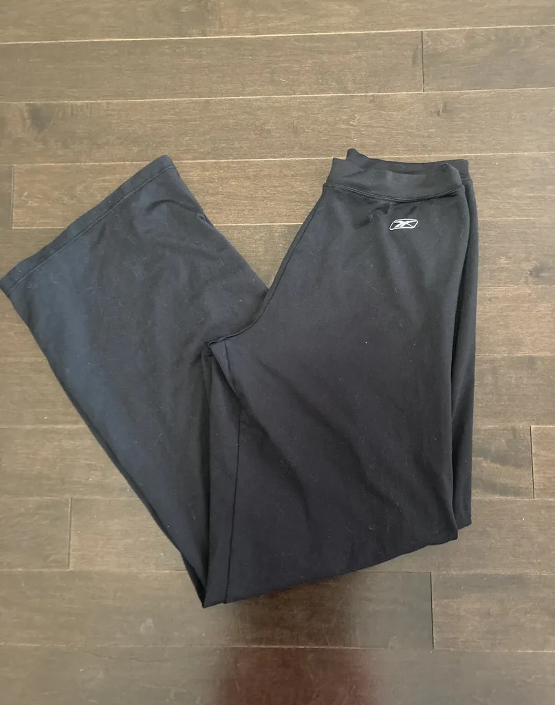GUC Womens Sz M Reebok Wide Leg Pants photo 1