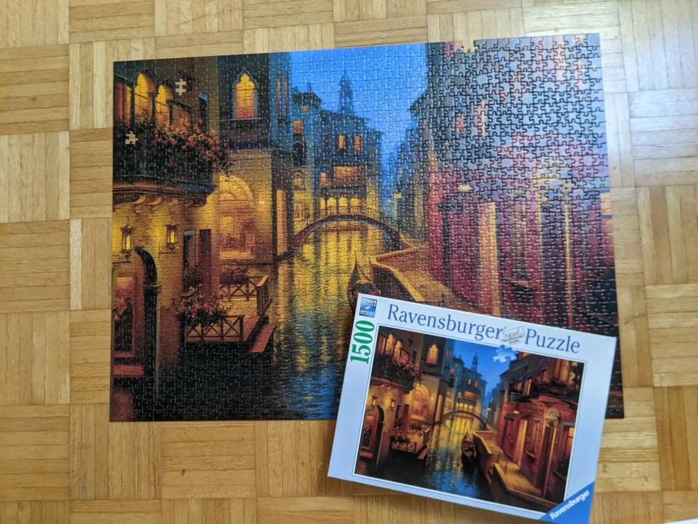 1500 Piece Ouzzle photo 1