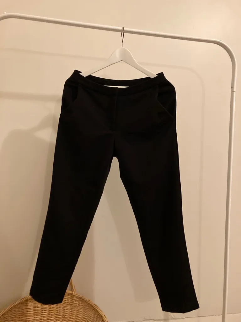 Minimum Classic Black Cigarette Pants - 36 photo 1