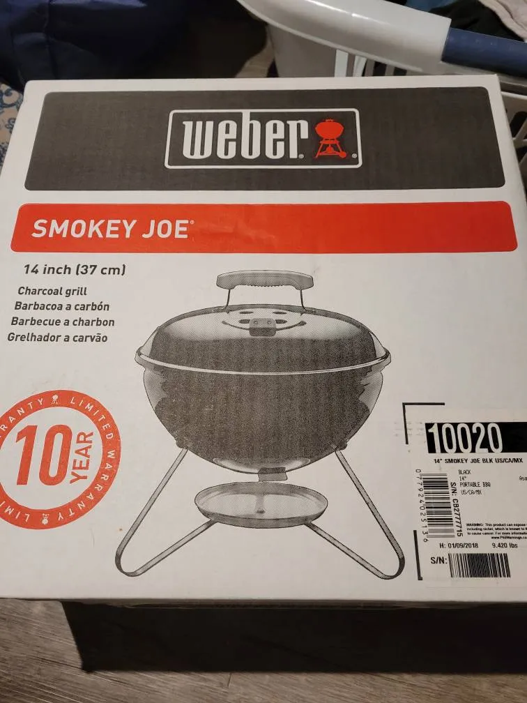 Weber Smokey Joe Charcoal Grill photo 1