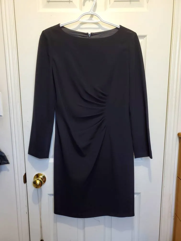 🔥Slim Black Long Sleeve Dress photo 1