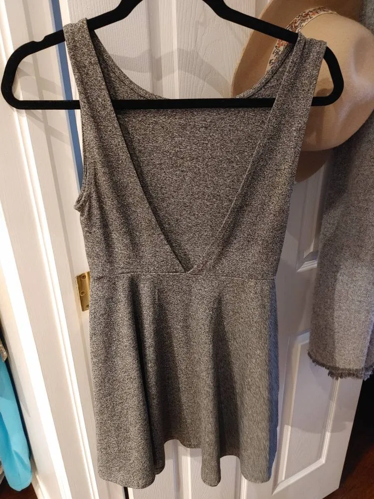 Grey Party Dress - Small photo 1