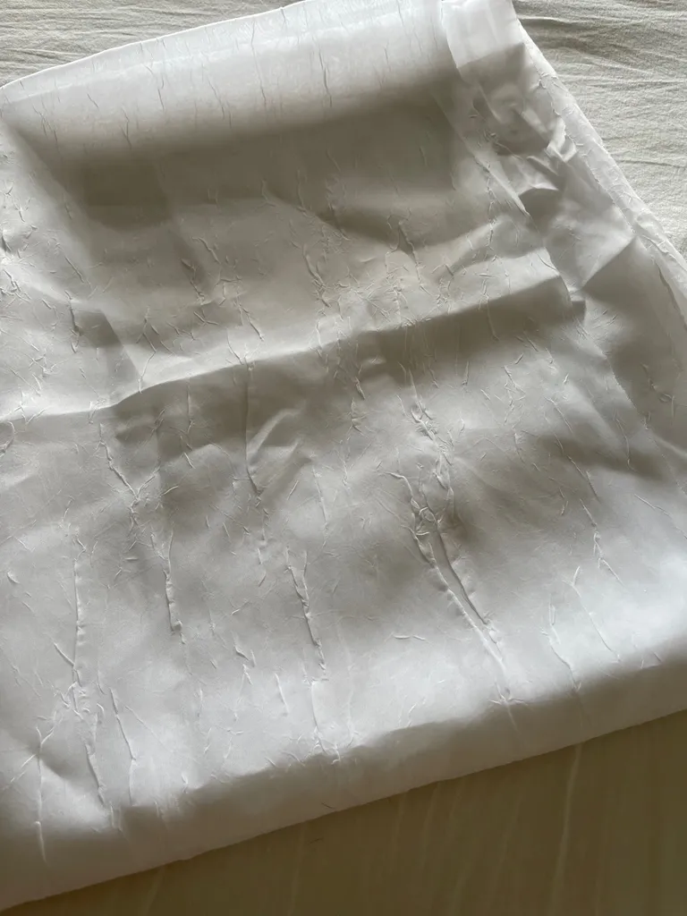 White Sheer Curtains photo 1