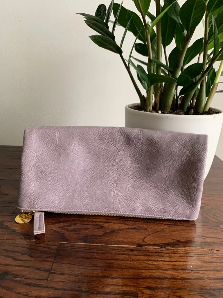 Faux Leather Clutch photo 1