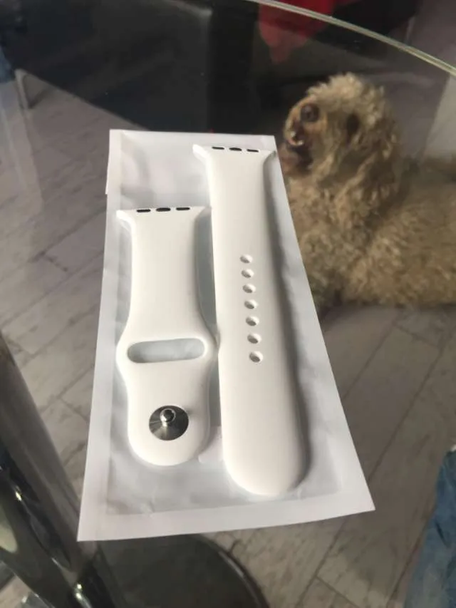 Apple Watch White Sport Band - 42mm photo 1