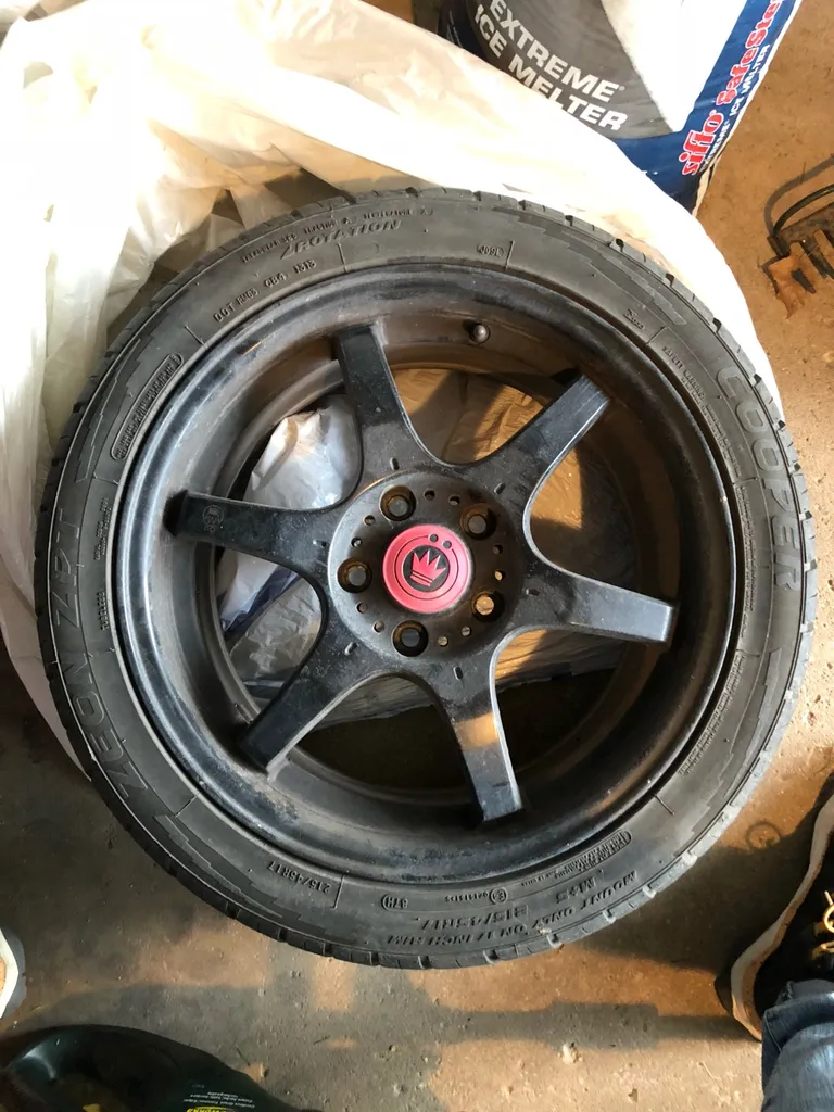 Konig 17” Rims And Tires photo 1