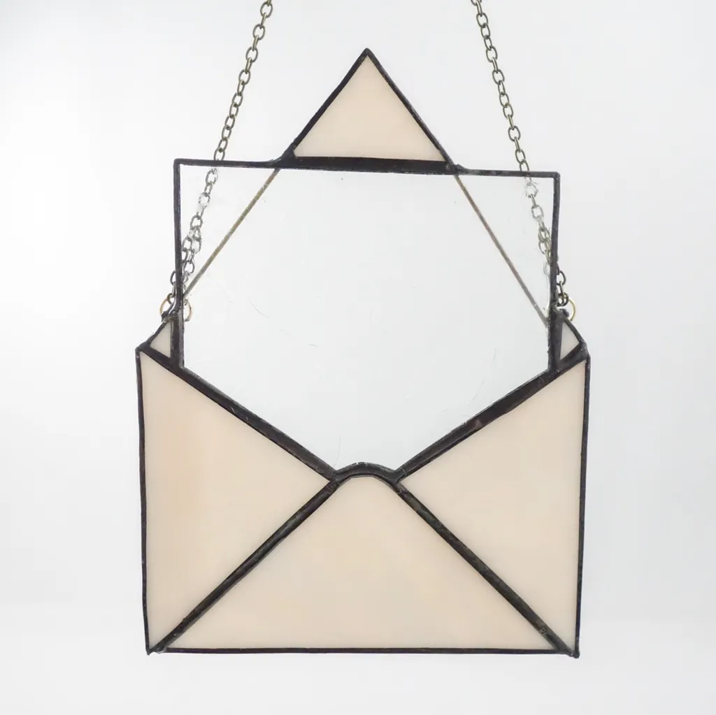 Envelope & Letter Stained Glass Suncatcher photo 1