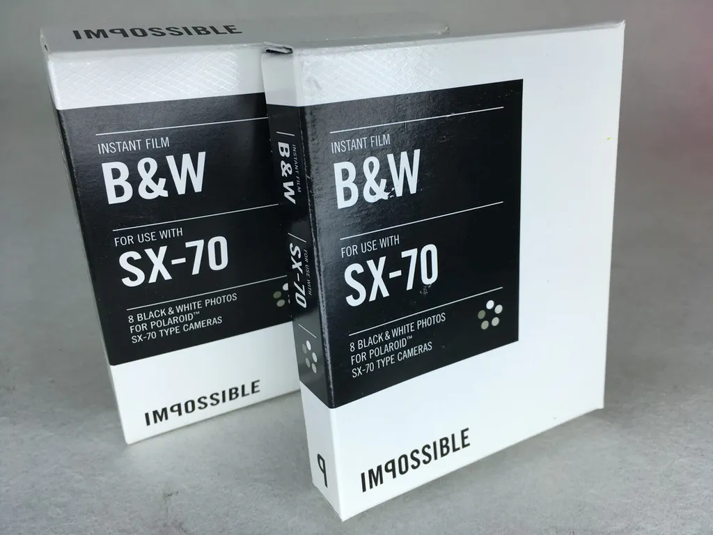 Impossible SX-70 Black & White Film photo 1