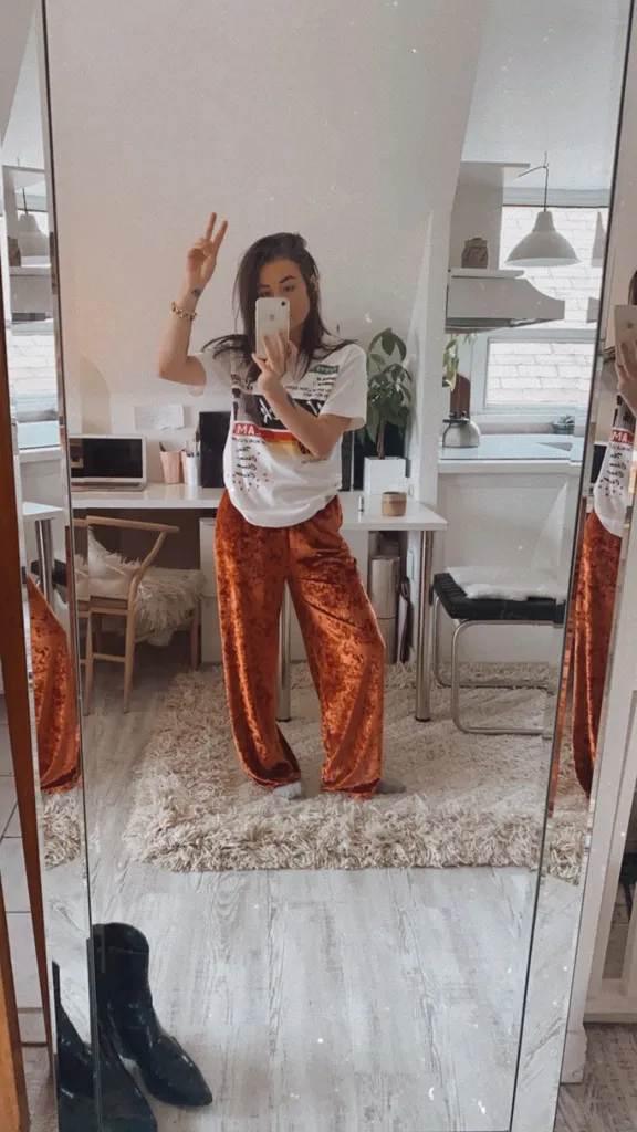 Crushed Velvet Pants photo 1